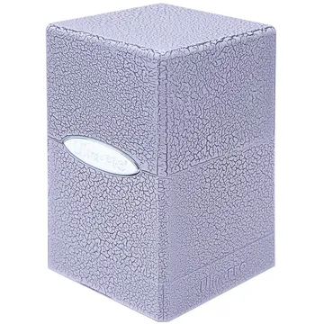 Ultra Pro Hi-Gloss Ivory Crackle Satin Tower Deck Box - image of product number: 1