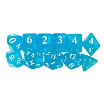 Eclipse 11- Dice Set Sky Blue - slika proizvoda pod brojem: 1