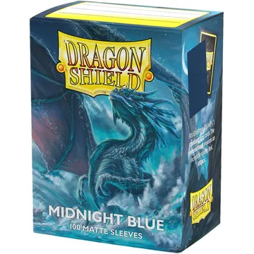 Dragon Shield Standard Midnight Blue Matte Slivovi - slika proizvoda pod brojem: 1