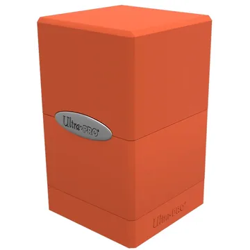 Ultra Pro Pumpkin Orange Satin Tower Deck Box - image of product number: 1