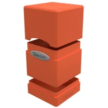 Recommended product: Ultra Pro Pumpkin Orange Satin Tower Deck Box