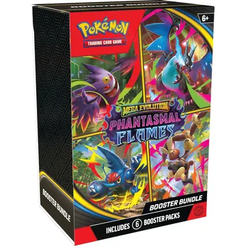 Pokemon TCG Mega Evolution Phantasmal Flames Booster Bundle - image of product number: 1