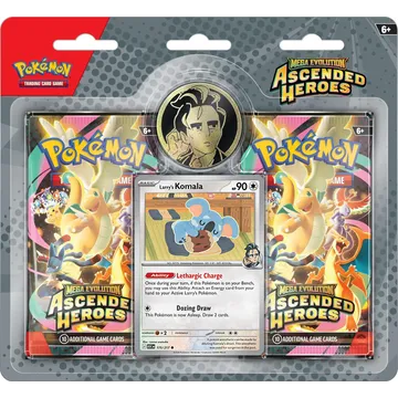 Pokemon TCG Mega Evolution Ascended Heroes 2-Booster Blister Larry's Komola - slika proizvoda pod brojem: 1