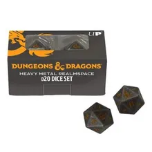 Preporučeni proizvod:  D&D Realmspace Heavy Metal D20 Dice Set
