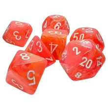 Preporučeni proizvod: Chessex Festive Dahlia/White Luminary Polyhedral 7-Dice Set