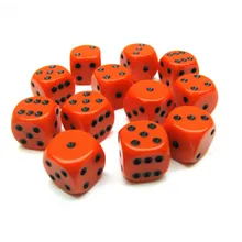 Preporučeni proizvod:  Chessex Opaque Orange with Black 16mm D6 Dice Block (12 Dice)
