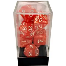 Preporučeni proizvod: Kaissa Marble Orange with White 7-Dice Set