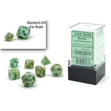 Preporučeni proizvod:  Chessex Mini Marble Green with Dark Green 7-Dice Set