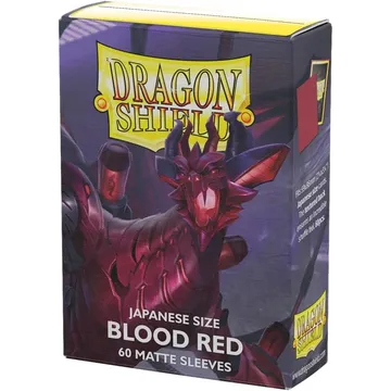 Dragon Shield Small Blood Red Matte Slivovi - slika proizvoda pod brojem: 1