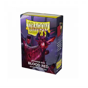 Dragon Shield - Blood Red Matte Sleeves (small) - image of product number: 1