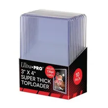 Preporučeni proizvod: 3''x4'' Super Thick 130pt Toploader 10ct