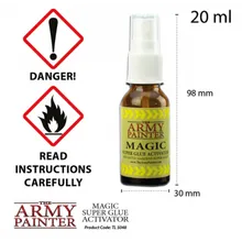 Recommended product: Magic Super Glue Activator