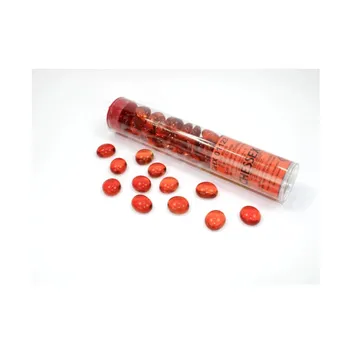 Chessex Catseye Orange Glass Stones Tube - image of product number: 1