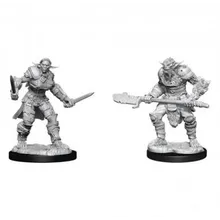 Recommended product: D&D Nolzur's Mini Bugbear Male Barbarian & Bugbear Female Rogue