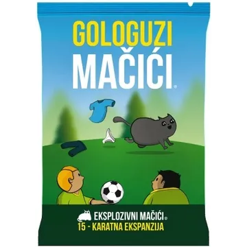 Gologuzi Mačići (Exploding Kittens - Streaking Kittens 2nd Exp. na srpskom jeziku)  - slika proizvoda pod brojem: 1