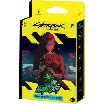 Cyberpunk TCG Beta Starter Deck – The Heist - slika proizvoda pod brojem: 1