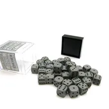 Preporučeni proizvod: Chessex Opaque Grey with Black 12mm D6 (36 Dice)