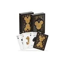 Recommended product: Bicycle Black and Gold Mickey