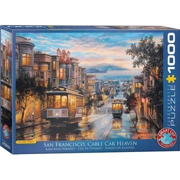 Puzzle San Francisco Cable Car Heaven - slika proizvoda pod brojem: 1