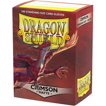 Dragon Shield Standard Crimson Matte Sleeves - image of product number: 1