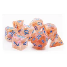 Preporučeni proizvod:  Chessex Borealis Luminary Rose Gold with Light Blue 7- Dice Set (Lab Dice)