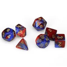 Preporučeni proizvod: Chessex Gemini Blue Red with Gold