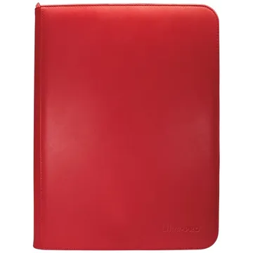 Vivid 9-Pkt Red Zippered PRO-Binder - image of product number: 1