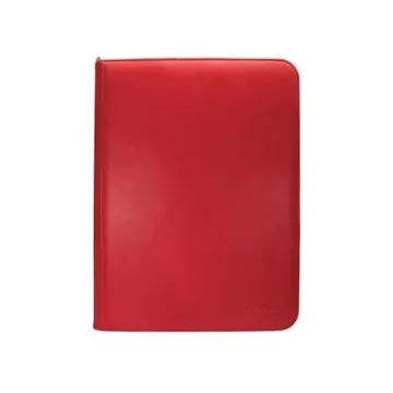 Vivid 9-Pkt Red Zippered PRO-Binder - image of product number: 1