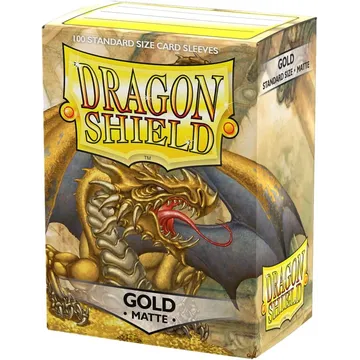 Dragon Shield Standard Gold Matte Slivovi - slika proizvoda pod brojem: 1