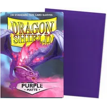 Recommended product: Dragon Shield Standard Matte Purple Sleeves