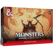 Preporučeni proizvod: D&D 5.5e Monsters Reference Cards - Animals and NPCs