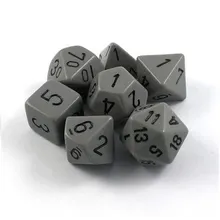 Preporučeni proizvod:  Chessex Opaque Dark Grey with black