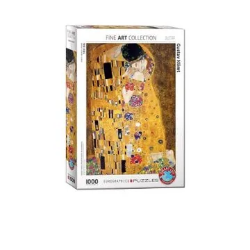 Puzzle The Kiss by Gustav Klimt - slika proizvoda pod brojem: 1