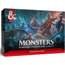 Preporučeni proizvod: D&D 5.5e Monsters Reference Cards - Fearsome and Ferocious