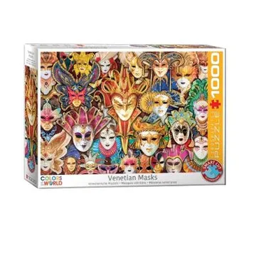 Puzzle Venice Carnival Masks - slika proizvoda pod brojem: 1