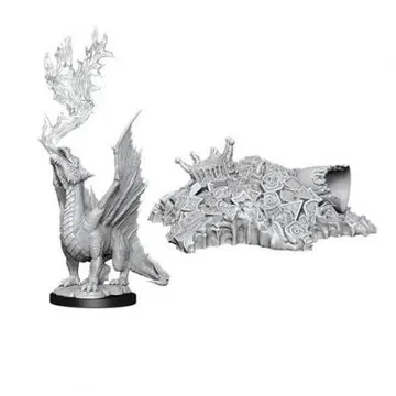 D&D Nolzur's marvelous miniatures - Gold Dragon Wyrmling & Small Treasure Pile Minis - slika proizvoda pod brojem: 1