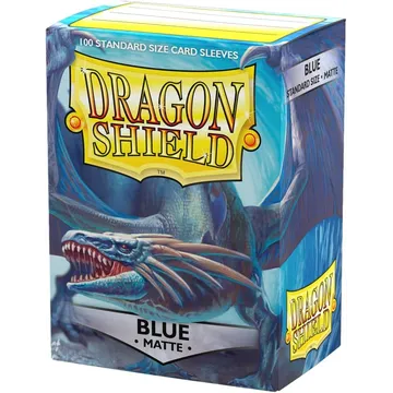 Dragon Shield Standard Blue Matte Slivovi - slika proizvoda pod brojem: 1