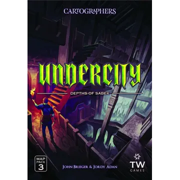 Cartographers Heroes Map Pack 3 Undercity - slika proizvoda pod brojem: 1