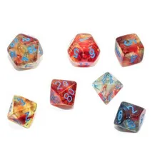 Preporučeni proizvod:  Chessex Nebula Primary with Blue 7-Dice Set Luminary