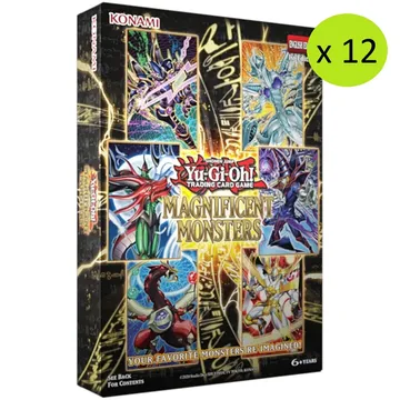 PREORDER Yu Gi OH Magnificent Monsters x 12 - CASE - image of product number: 1