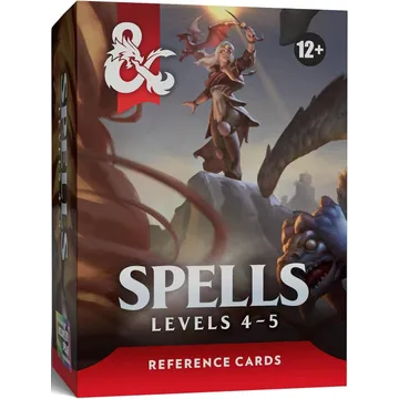 D&D 5.5e Spells Reference Cards - Levels 4–5 - slika proizvoda pod brojem: 1