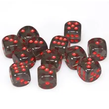 Preporučeni proizvod:  Chessex Translucent Smoke with Red 16mm D6 Dice Block (12 Dice)