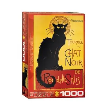 Puzzle Black Cat by T.A. Steinlen - image of product number: 1