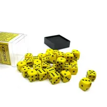 Preporučeni proizvod:  Chessex Opaque Yellow with Black 12mm D6 (36 Dice)