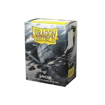 Dragon Shield Standard Matte Dual Snow Sleeves 100ct - slika proizvoda pod brojem: 1