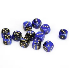 Preporučeni proizvod:  Chessex Gemini Black Blue with Gold 16mm D6 (12 Dice)
