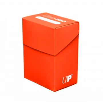 Ultra PRO Plain Orange Solid Deck Box - image of product number: 1