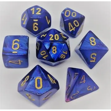 Chessex Borealis Royal Blue with Gold - image of product number: 1