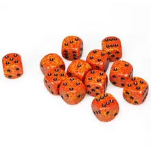 Recommended product: Chessex Speckled Fire 16mm D6 Dice Block (12 Dice)