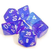 Preporučeni proizvod: Chessex Nebula Aura/White Luminary Polyhedral 7-Dice Set